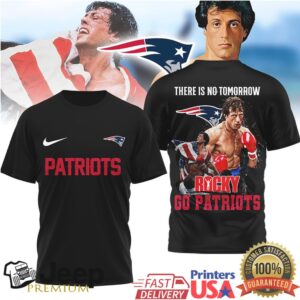 New England Patriots Rocky Balboa There Is No Tomorrow Tshirt New England Patriots Rocky Balboa There Is No Tomorrow Tshirt