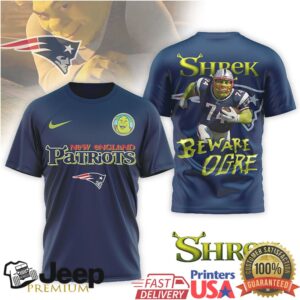 New England Patriots Shrek Beware Ogre Nfl Shirt Design New England Patriots Shrek Beware Ogre Nfl Shirt Design