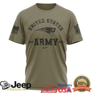 New England PatriotsOfficial NFL Once A Soldier Always A Soldier 3D Shirt
