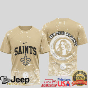 New Orleans Saints Alanis Morissette Moon Celestial T Shirt