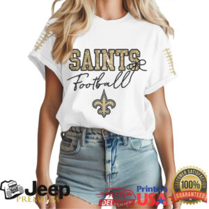 New Orleans Saints Go Saints Football Fan Lifestyle T Shirt