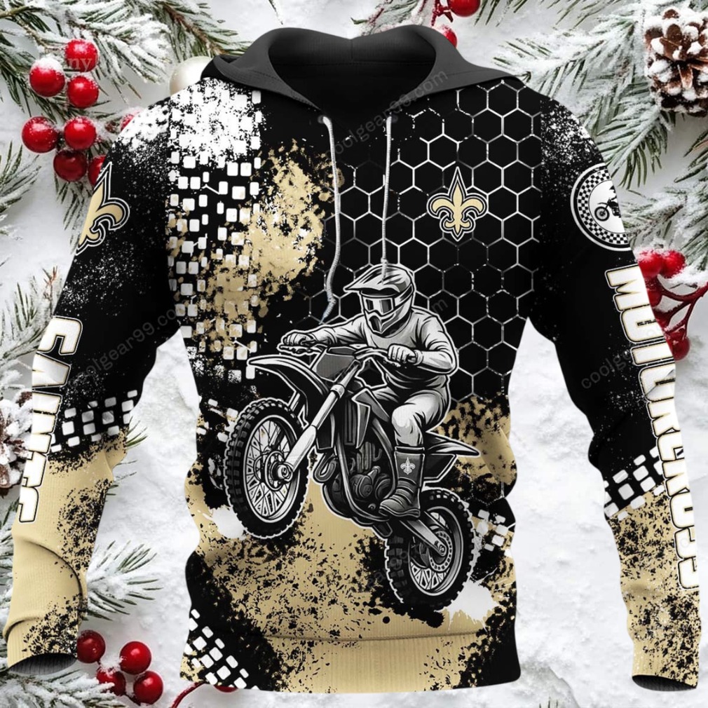 New Orleans Saints Motorcross 2026 Official Hoodie New Orleans Saints Motorcross 2026 Official Hoodie