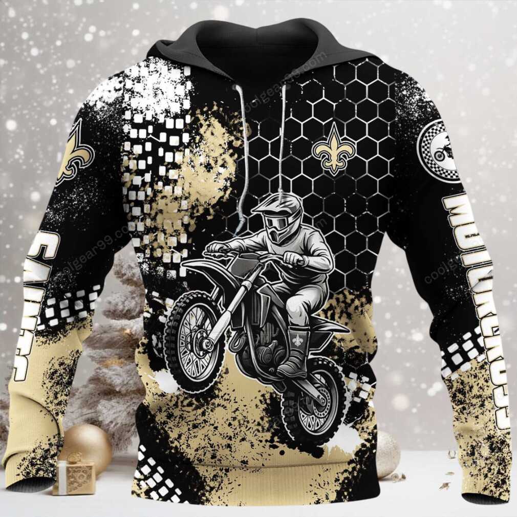 New Orleans Saints Motorcross 2026 Official Hoodie New Orleans Saints Motorcross 2026 Official Hoodie