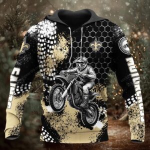 New Orleans Saints Motorcross 2026 Official Hoodie