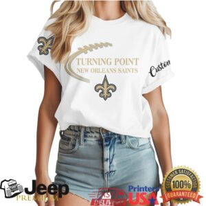 New Orleans Saints NFL Turning Point Fleur de lis Splash Tee New Orleans Saints NFL Turning Point Fleur de lis Splash Tee