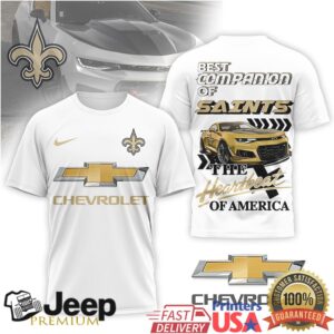 New Orleans Saints Official NFL Chevrolet 3D Shirt New Orleans Saints Official NFL Chevrolet 3D Shirt