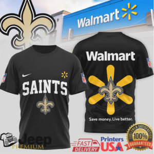 New Orleans Saints x Walmart Spark Design Football Tee New Orleans Saints x Walmart Spark Design Football Tee