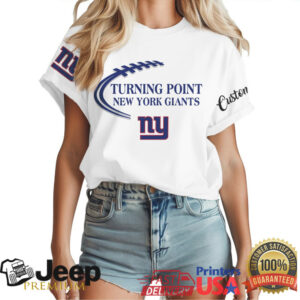 New York Giants Go Giants NFL Turning Point Graphic T Shirt