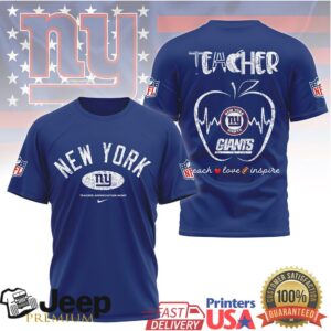 New York Giants Nfl Teacher Appreciation Night Shirt New York Giants Nfl Teacher Appreciation Night Shirt