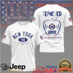 New York Giants Nfl Teacher Appreciation Night Shirt
