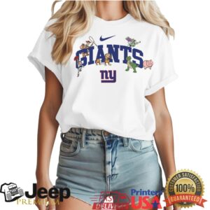 New York Giants x Toy Story Mashup “NY” Logo Characters T Shirt