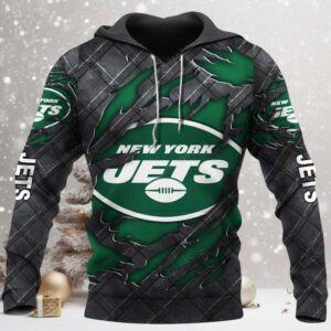 New York Jets Black Metal 2026 Official Hoodie