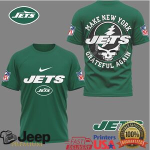 New York Jets Make New York Grateful Again Steal Your Face T Shirt