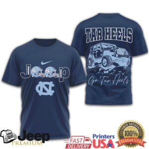 North Carolina Tar Heels Jeep Offroad 4X4 Fan Tshirt North Carolina Tar Heels Jeep Offroad 4X4 Fan Tshirt