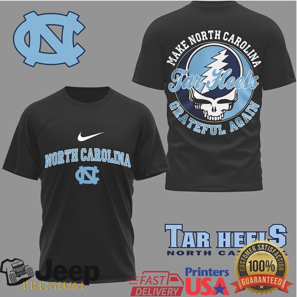 North Carolina Tar Heels Official NCAA Grateful Game Day 3D Shirt North Carolina Tar Heels Official NCAA Grateful Game Day 3D Shirt