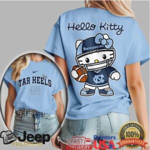 North Carolina Tar Heels Official NCAA Hello Kitty Women’s Shirt North Carolina Tar Heels Official NCAA Hello Kitty Women’s Shirt