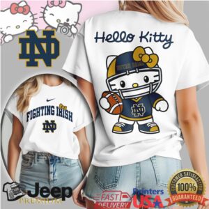 Notre Dame Fighting Irish Official NCAA Hello Kitty Women's Shirt