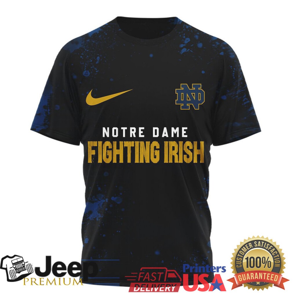 Notre Dame Fighting Irish Official NCAA Skeleton Halloween 3D Shirt Notre Dame Fighting Irish Official NCAA Skeleton Halloween 3D Shirt