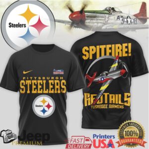 Pittsburgh Steelers Official NFL Tuskegee Airmen 3D Shirt Pittsburgh Steelers Official NFL Tuskegee Airmen 3D Shirt