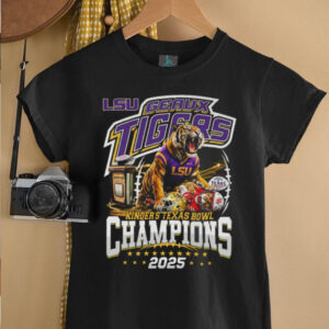 Official LSU Tigers Geaux Tigers Kinder’s Texas Bowl 2025 T Shirt Official LSU Tigers Geaux Tigers Kinder’s Texas Bowl 2025 T Shirt