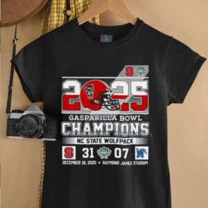 Official NC State Wolfpack 2025 Gasparilla Bowl Champions Shirt Official NC State Wolfpack 2025 Gasparilla Bowl Champions Shirt