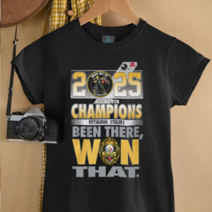 Official Pittsburgh Steelers 2025 Kings of the North Champions Tee Official Pittsburgh Steelers 2025 Kings of the North Champions Tee