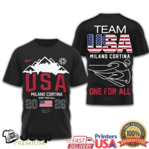 Official Team USA Milano Cortina 2026 Olympic T Shirt