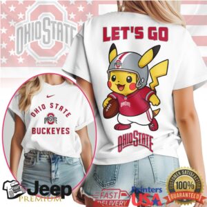 Ohio State Buckeyes Official NCAA Pokemon Fan 3D Shirt