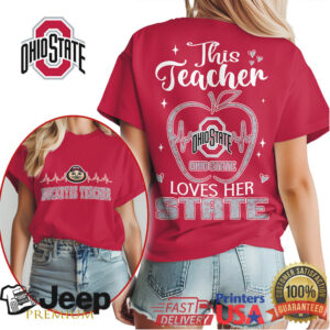 Ohio State Buckeyes Official Teacher Appreciation Month Women's Shirt