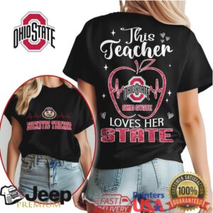 Ohio State Buckeyes Official Teacher Appreciation Month Women's Shirt