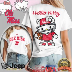 Ole Miss Rebels Official NCAA Hello Kitty Women's Shirt