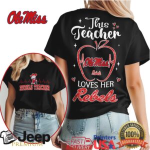 Ole Miss Rebels Official Teacher Appreciation Month Women's Shirt