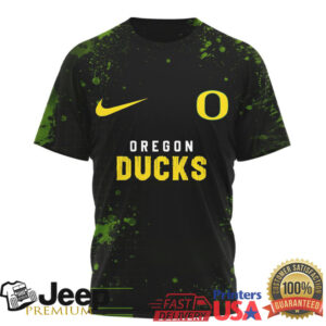 Oregon Ducks Fear The Ducks Skull Helmet 3D All Over Print T Shirt Oregon Ducks Fear The Ducks Skull Helmet 3D All Over Print T Shirt