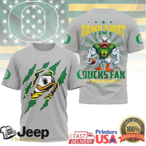 Oregon Ducks Official NCAA Go Ducks 3D Shirt Oregon Ducks Official NCAA Go Ducks 3D Shirt
