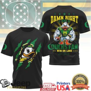 Oregon Ducks Official NCAA Go Ducks 3D Shirt
