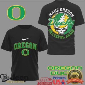 Oregon Ducks Official NCAA Grateful Game Day 3D Shirt