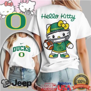 Oregon Ducks Official NCAA Hello Kitty Women's Shirt