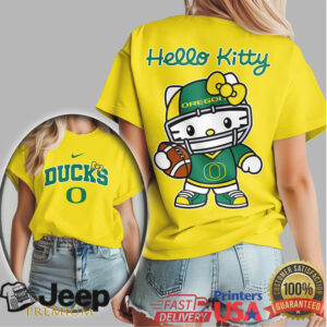 Oregon Ducks Official NCAA Hello Kitty Women's Shirt