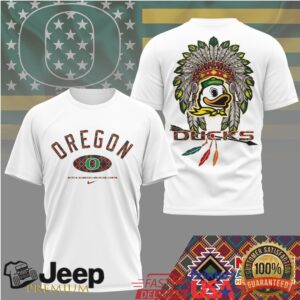Oregon Ducks Official NCAA Native American Heritage Month 3D Shirt