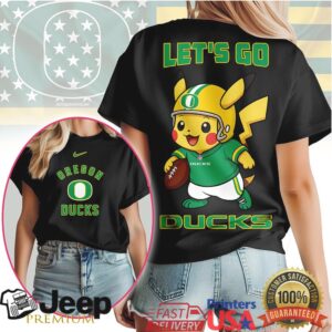 Oregon Ducks Official NCAA Pokemon Fan 3D Shirt Oregon Ducks Official NCAA Pokemon Fan 3D Shirt