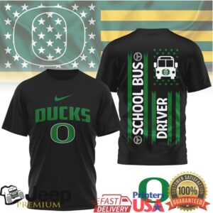 Oregon Ducks Official NCAA School Bus Driver 3D Shirt