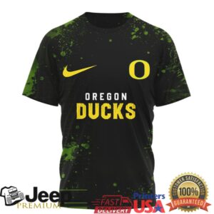 Oregon Ducks Official NCAA Skeleton Halloween 3D Shirt