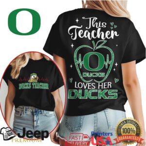 Oregon Ducks Official Teacher Appreciation Month Women's Shirt