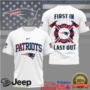 Patriots Fire Dept First In Last Out Shirt