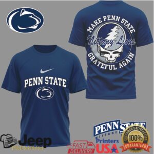 Penn State Nittany Lions Official NCAA Grateful Game Day 3D Shirt