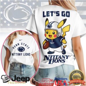 Penn State Nittany Lions Official NCAA Pokemon Fan 3D Shirt