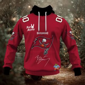 Personalized Buccaneers Bad Bunny Bowl LX 2026 Official Hoodie
