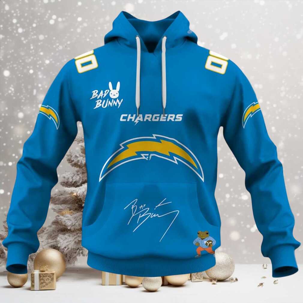 Personalized Chargers Bad Bunny Bowl LX 2026 Official Hoodie Personalized Chargers Bad Bunny Bowl LX 2026 Official Hoodie