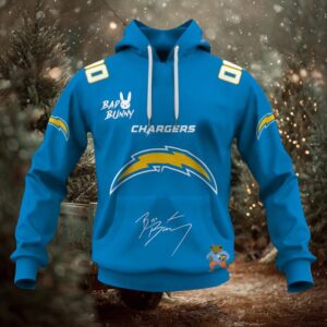 Personalized Chargers Bad Bunny Bowl LX 2026 Official Hoodie
