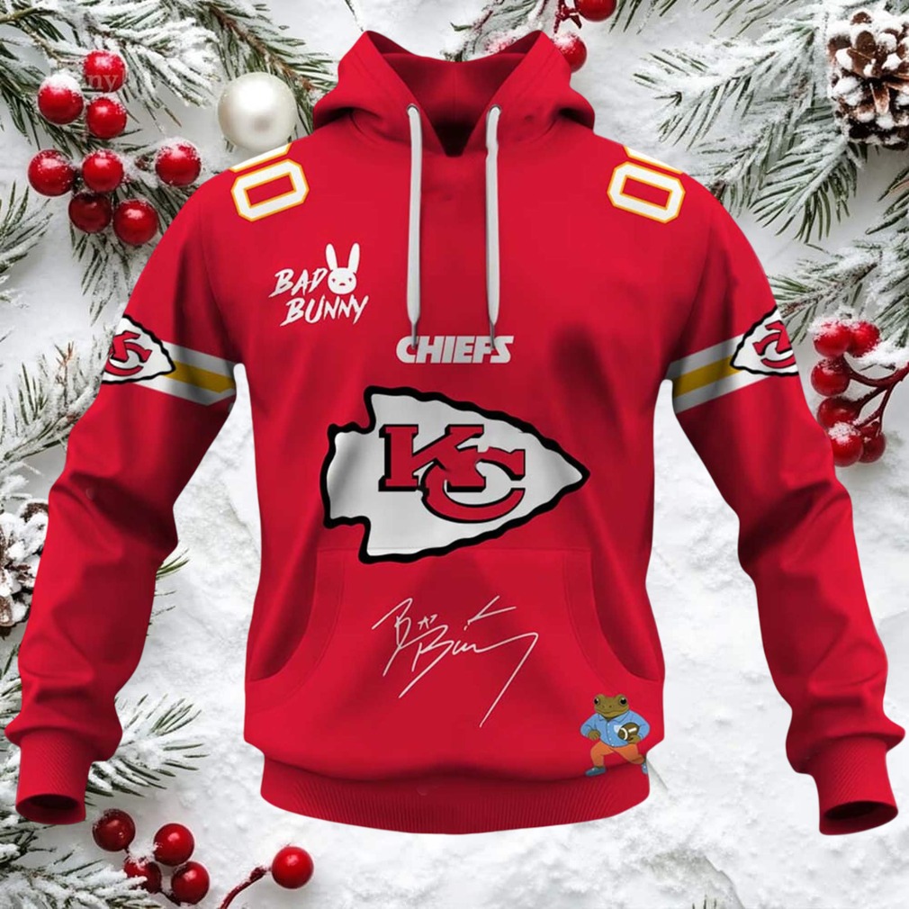 Personalized Chiefs Bad Bunny Bowl LX 2026 Official Hoodie Personalized Chiefs Bad Bunny Bowl LX 2026 Official Hoodie